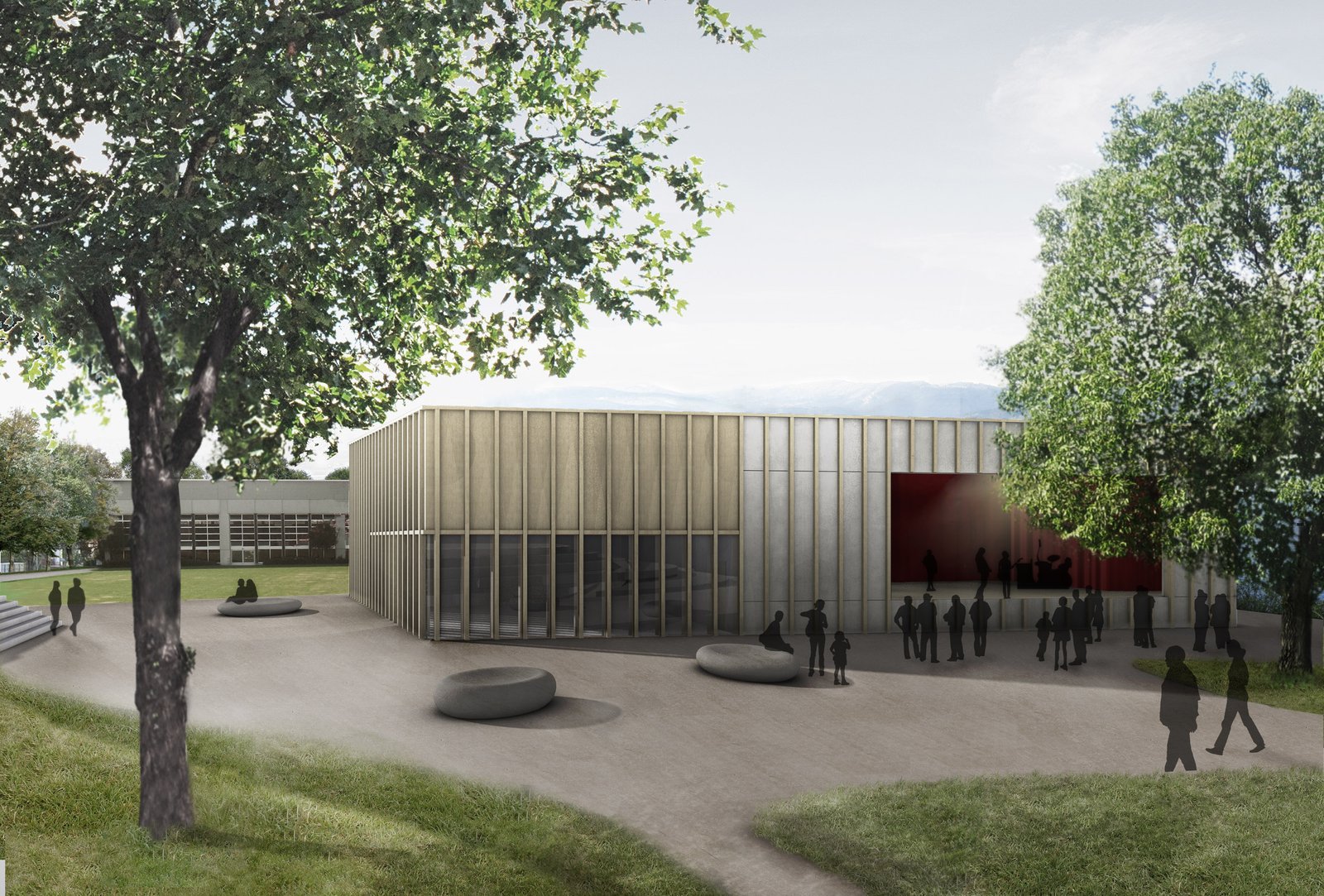 mlzd baa Raum Schule und Öffentlichkeit aussen