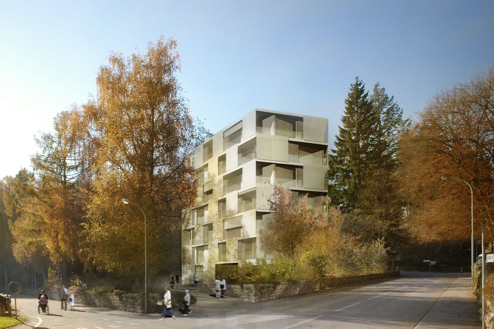 mlzd beau Wohnhaus aussen