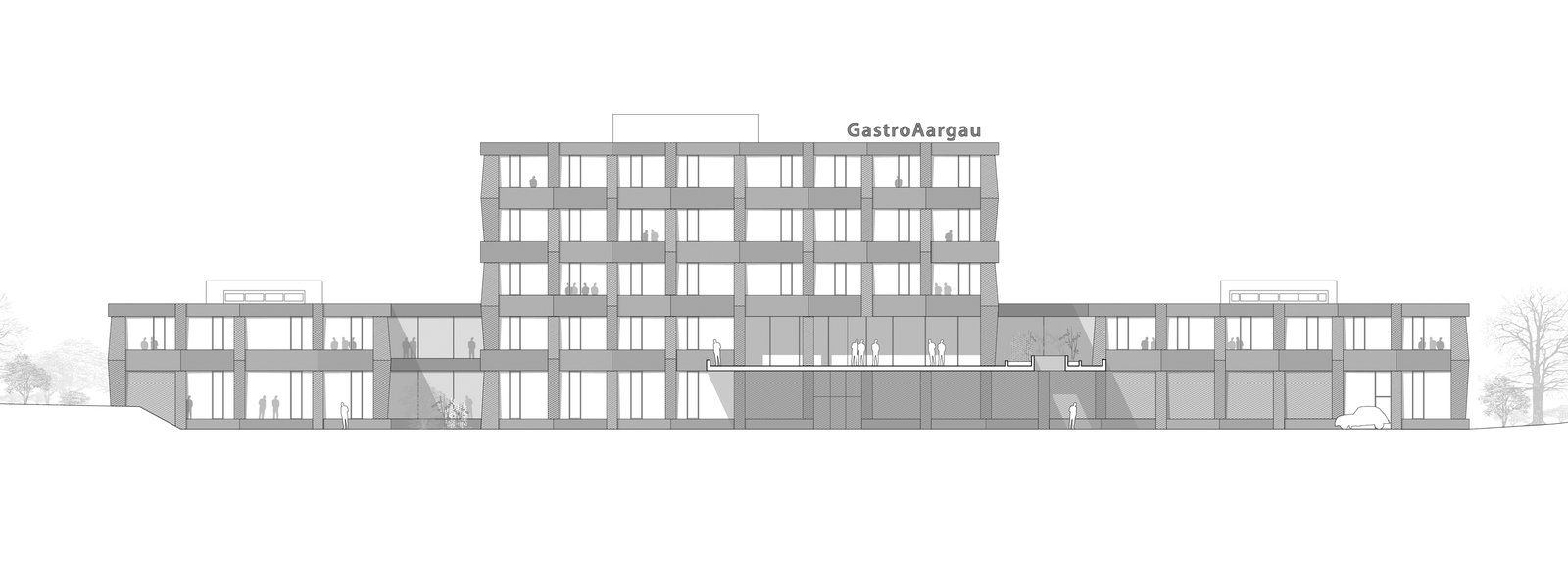 mlzd bzu Bildungszentrum Unterentfelden Ansicht