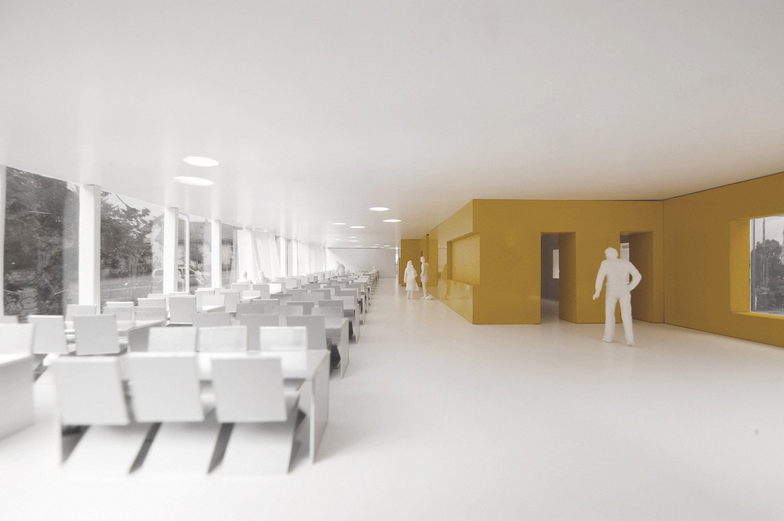 mlzd ebsa Erweiterung Berufsschule Aarau innen