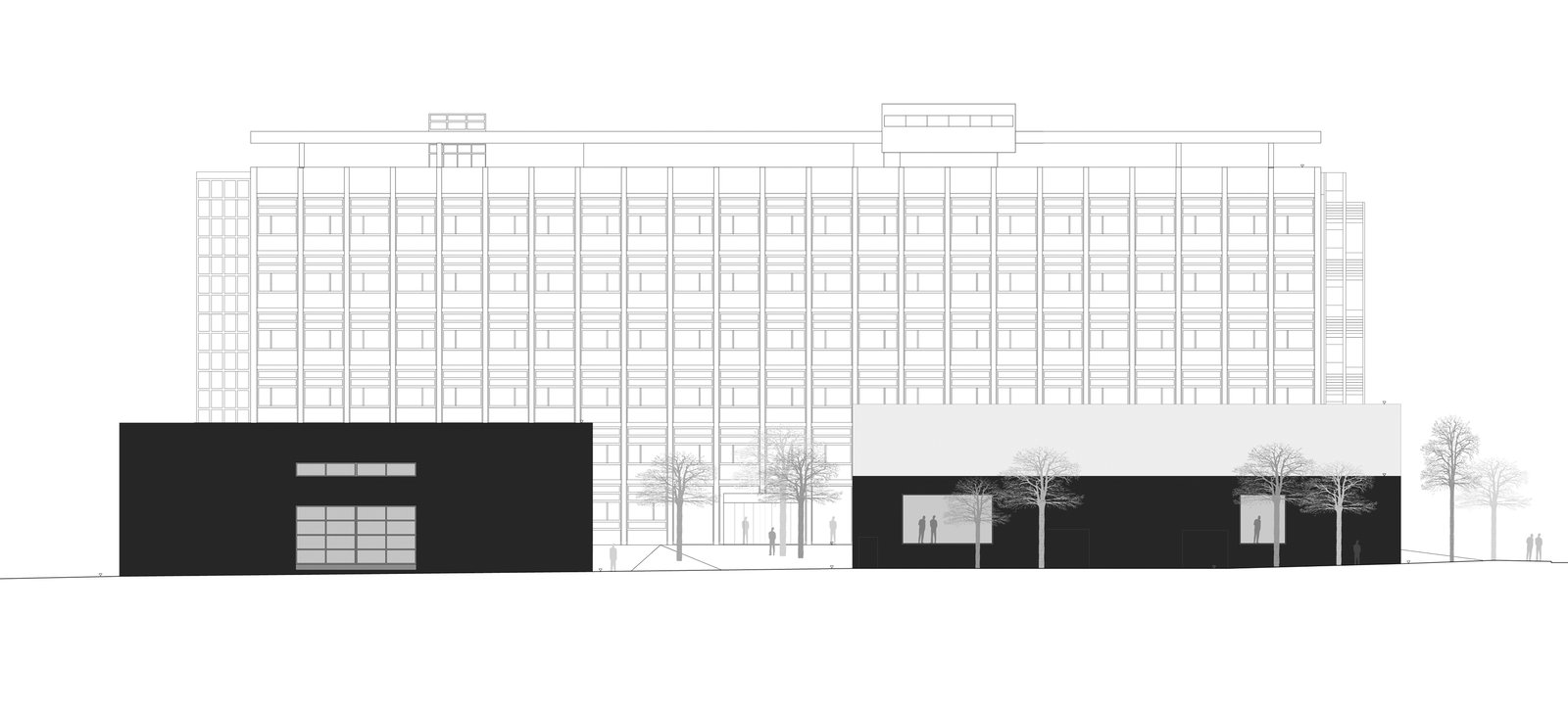 mlzd ebsa Erweiterung Berufsschule Aarau Ansicht