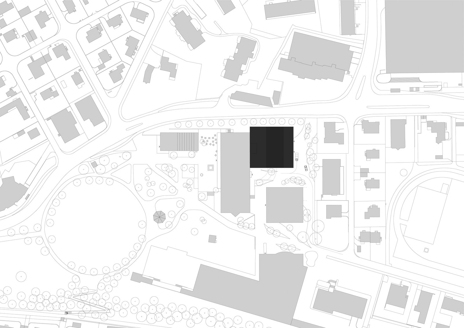 mlzd ebsa Erweiterung Berufsschule Aarau Situation
