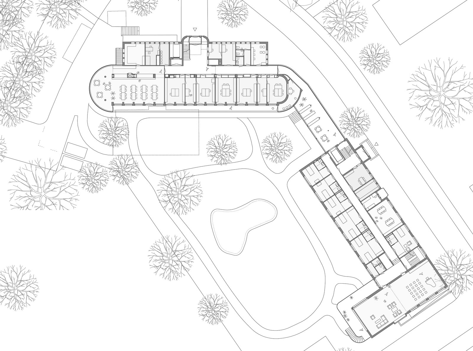 mlzd elf Sanierung Elfenau Grundriss Erdgeschoss