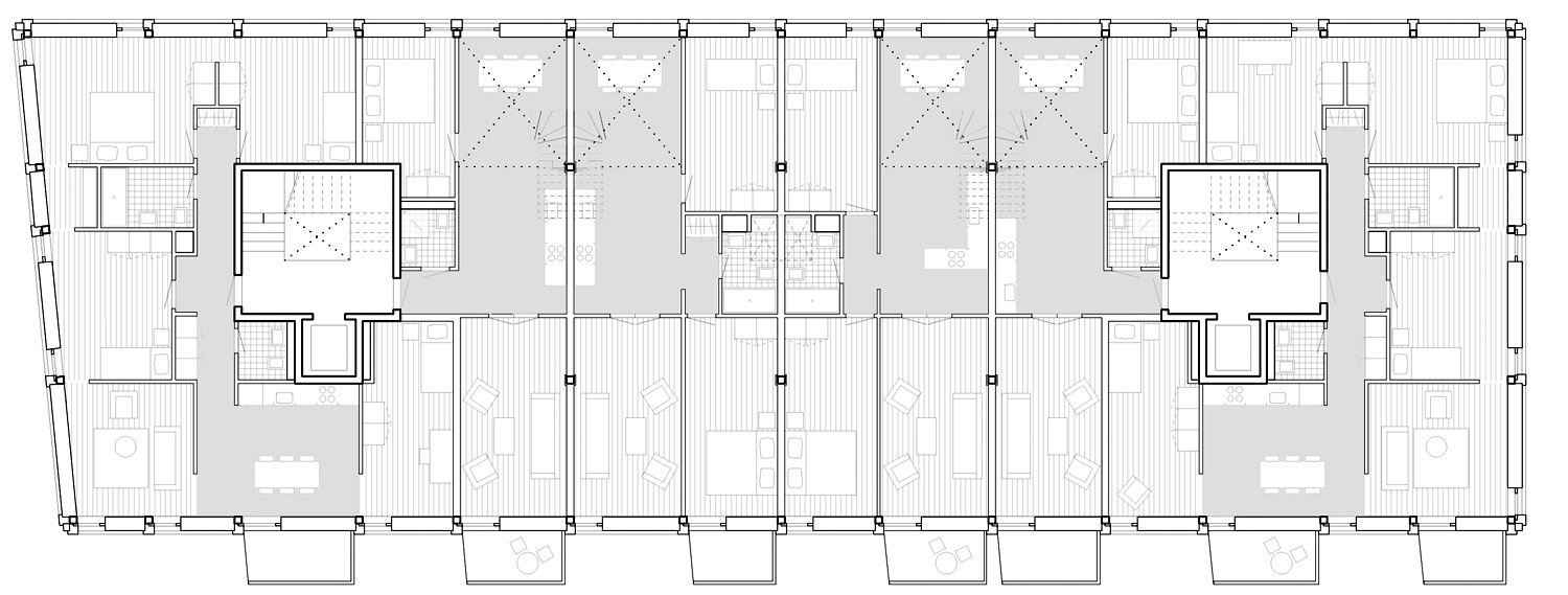 mlzd eob Erlenmatt Neubau Grundriss Obergeschoss