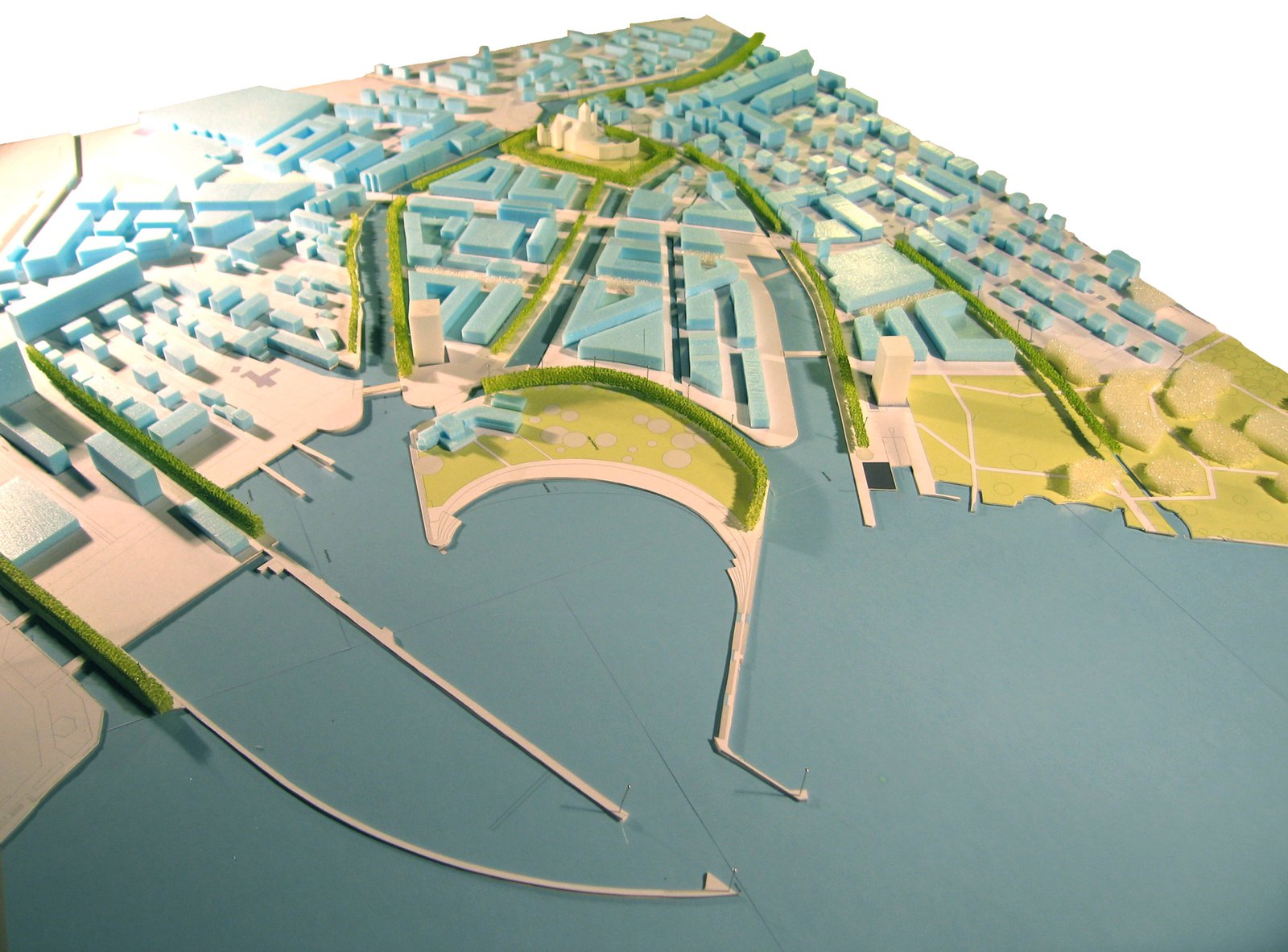 mlzd expo Studie Expogelände Biel Modell