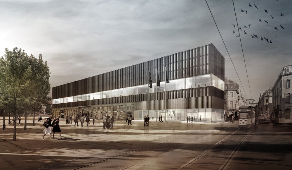 PROVINCIEHUIS OOST-VLAANDEREN, Erweiterung und Neubau