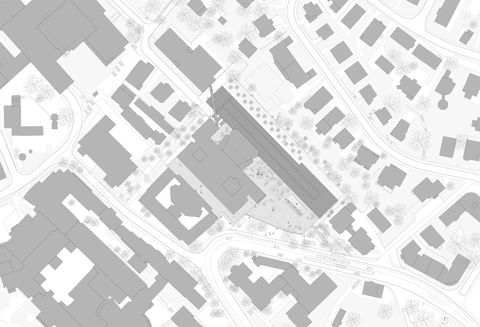 mlzd glcz Neubau Forschungsgebäude GLC Situation
