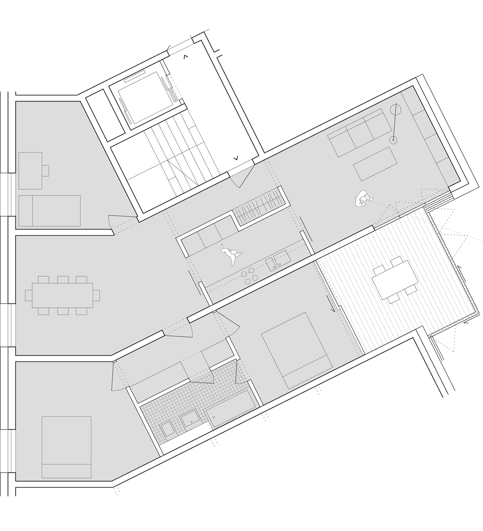 mlzd haz Wohnungsbau Hardturm Grundriss