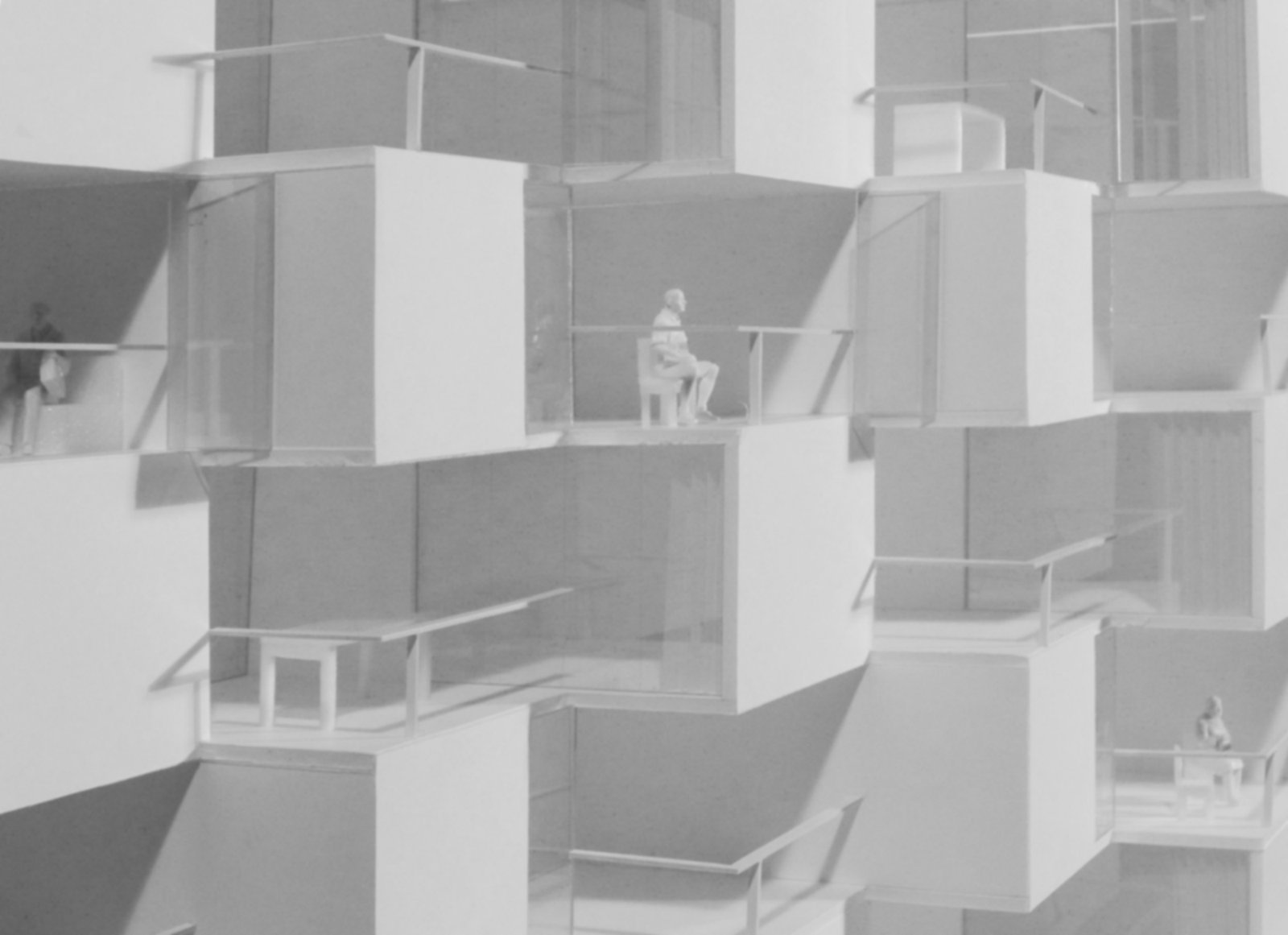 mlzd haz Wohnungsbau Hardturm Modell