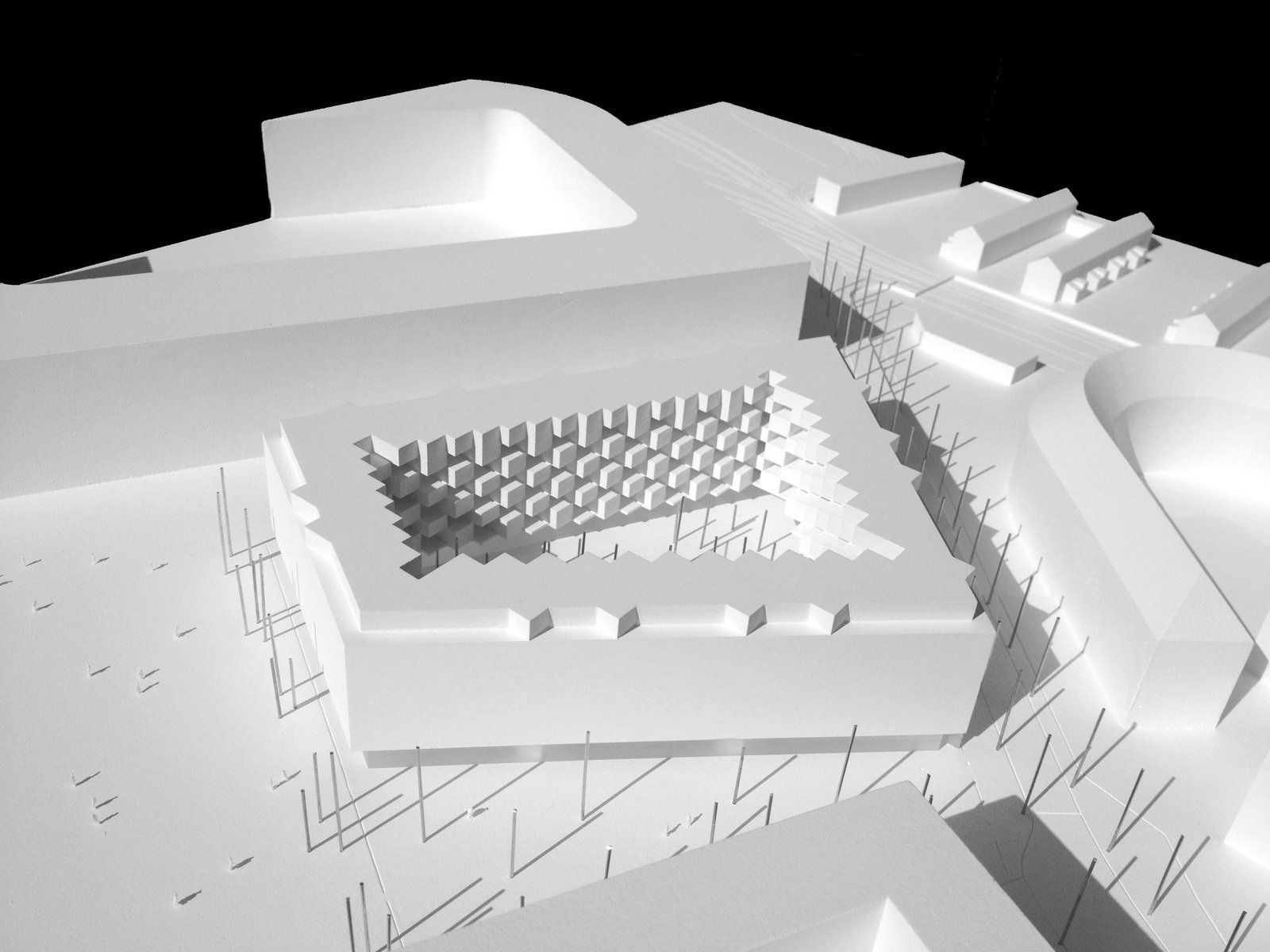 mlzd haz Wohnungsbau Hardturm Modell