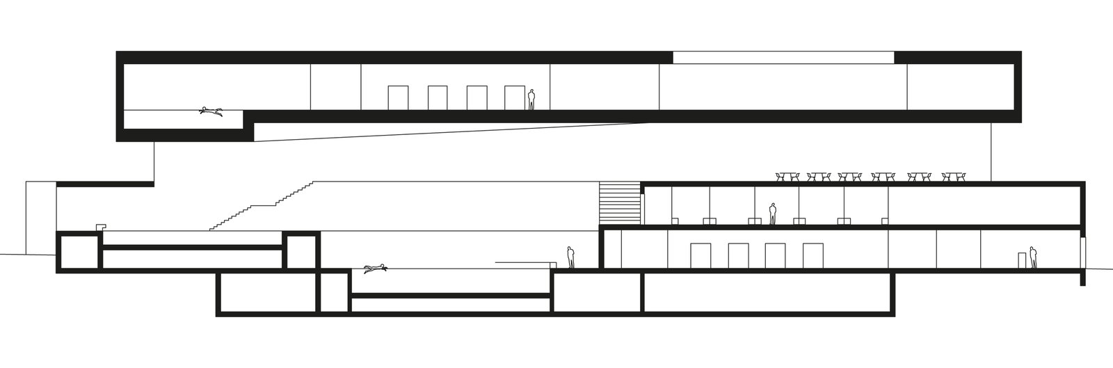 mlzd hsm Hallenbad Sportzentrum Schnitt