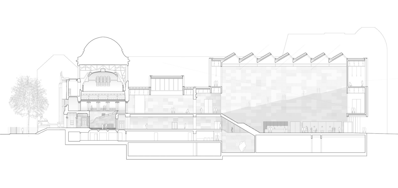 mlzd khm Kunsthalle Mannheim Schnitt