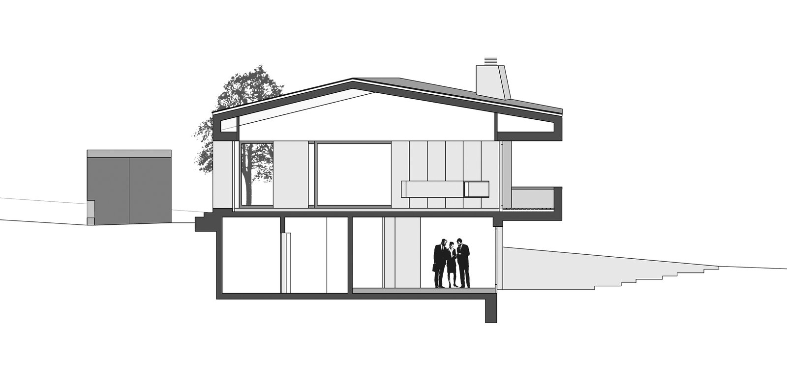 mlzd leal Haus Lehmann Schnitt