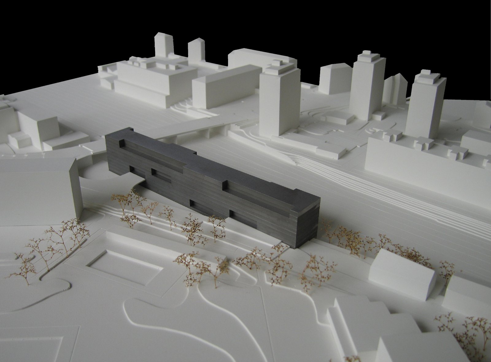 mlzd los Hauptsitz Losinger Construction AG Modell