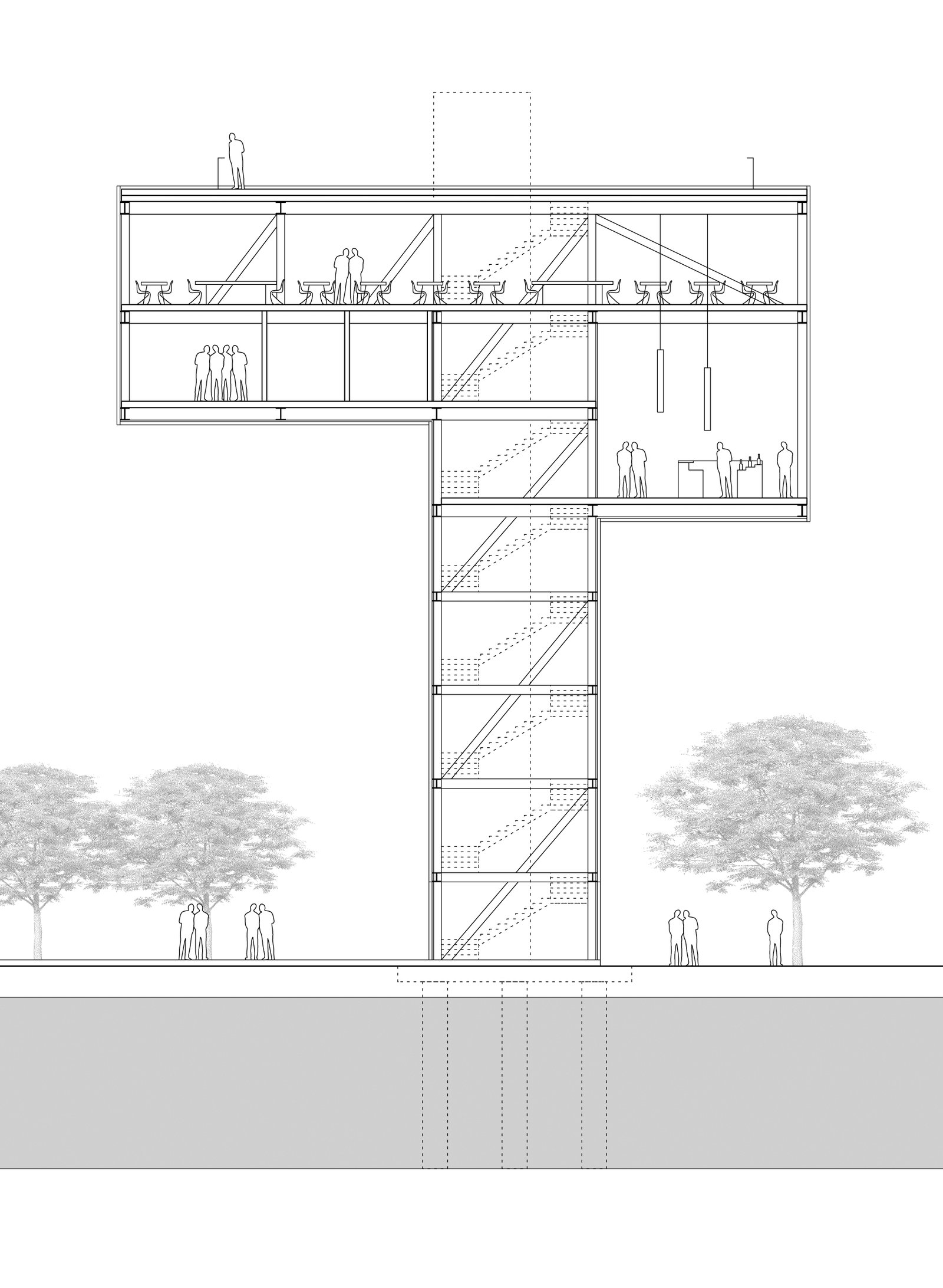 mlzd_l-turm Leuchtturm Wädenswil Schnitt