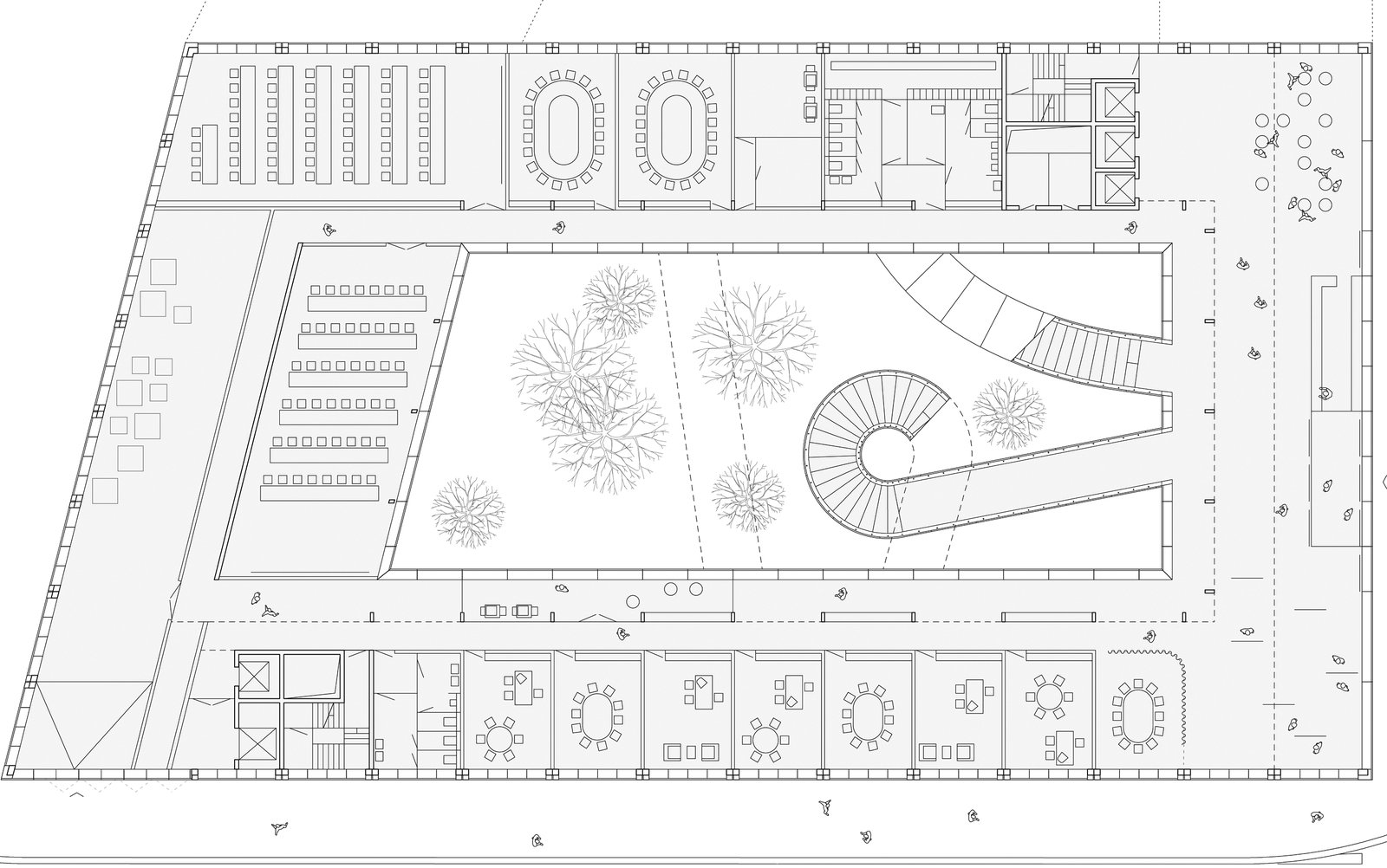 mlzd lux maison de l'Ingenieur Fassade Erdgeschoss