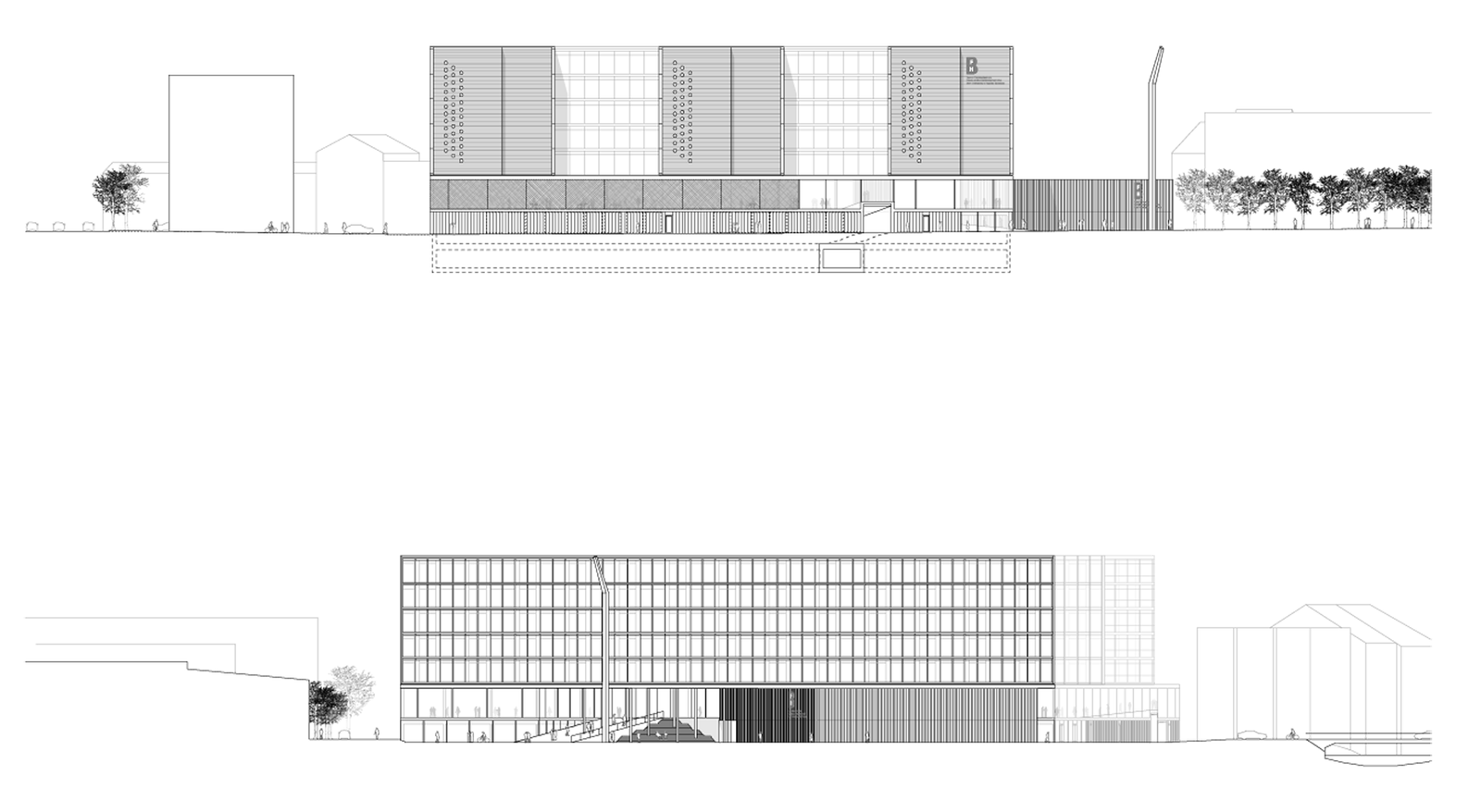 mlzd ncb Campus Biel Schnitt