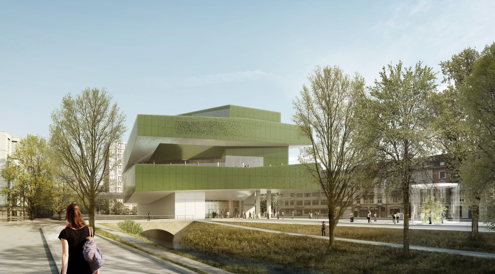 mlzd nob Neubau Ozeanium aussen