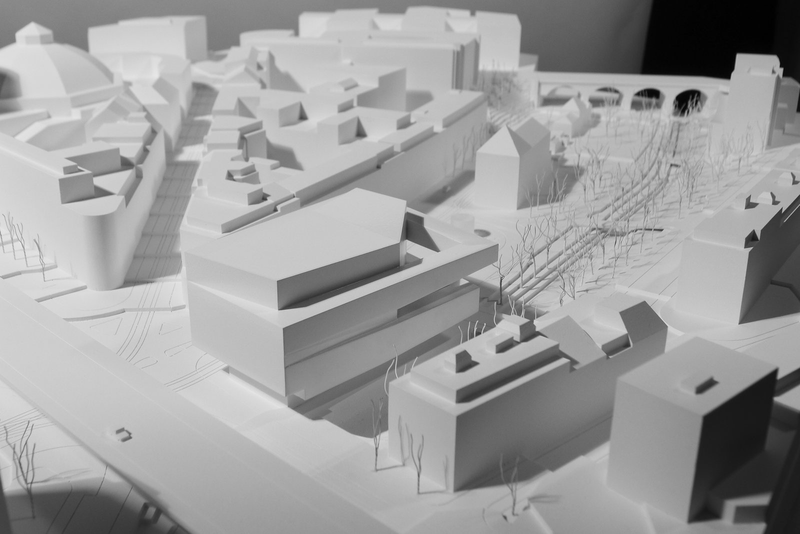 mlzd nob Neubau Ozeanium Modell