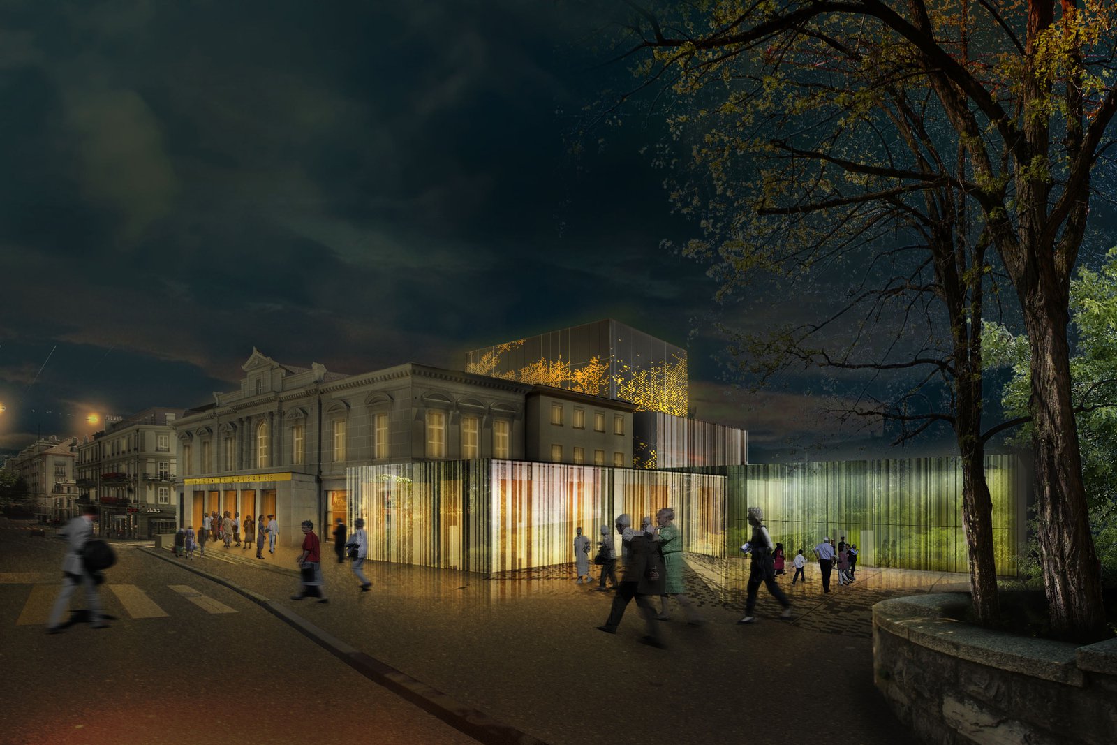 mlzd opera Erweiterung der Oper in Lausanne