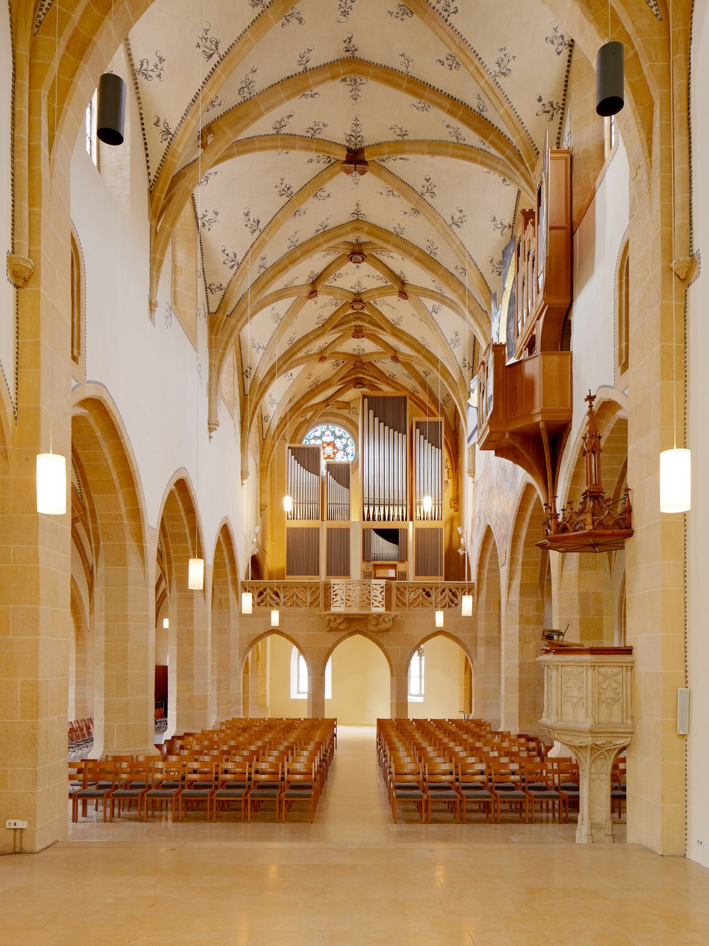 HAUPTORGEL STADTKIRCHE BIEL, Einbau