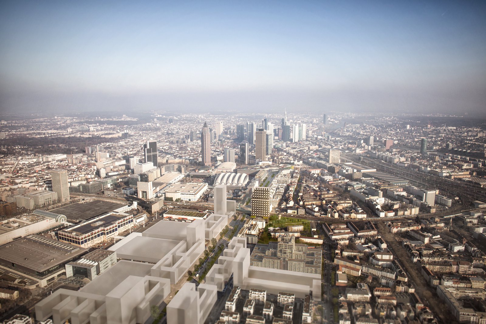 mlzd ptf Porsche Tower Neubau luftbild