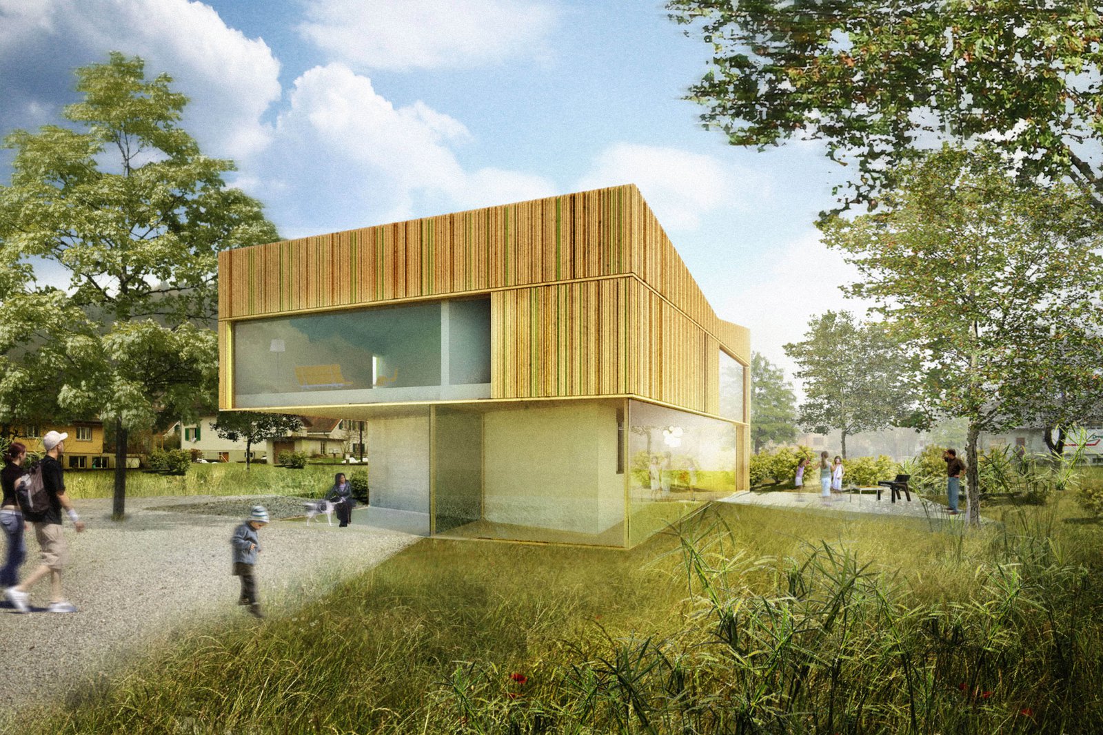 mlzd raeumling Einfamilienhaus win a house aussen