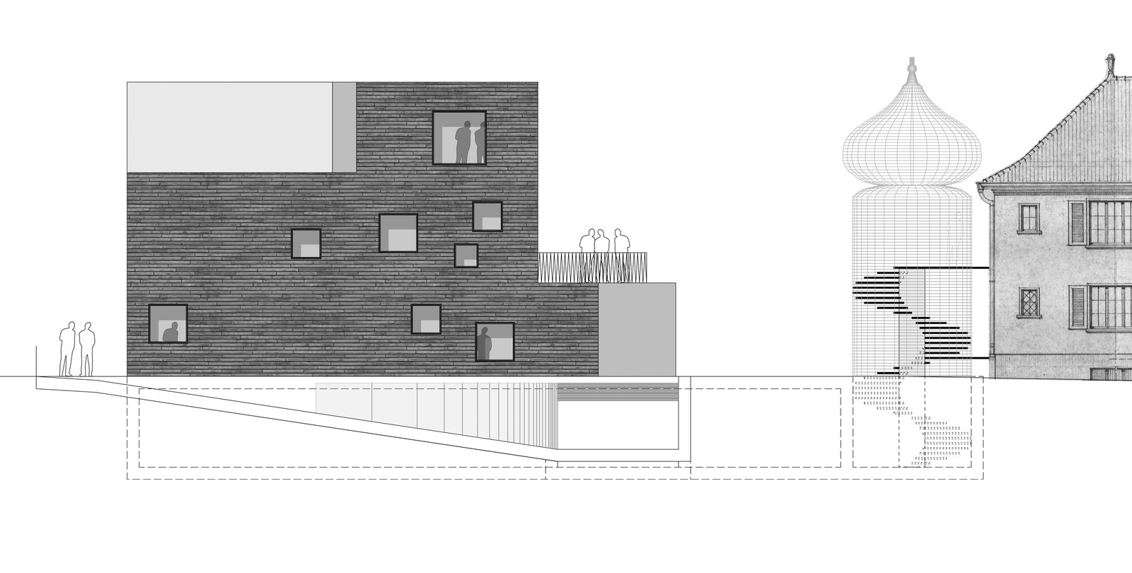 mlzd rebe Wohnhaus Seehofweg Ansicht
