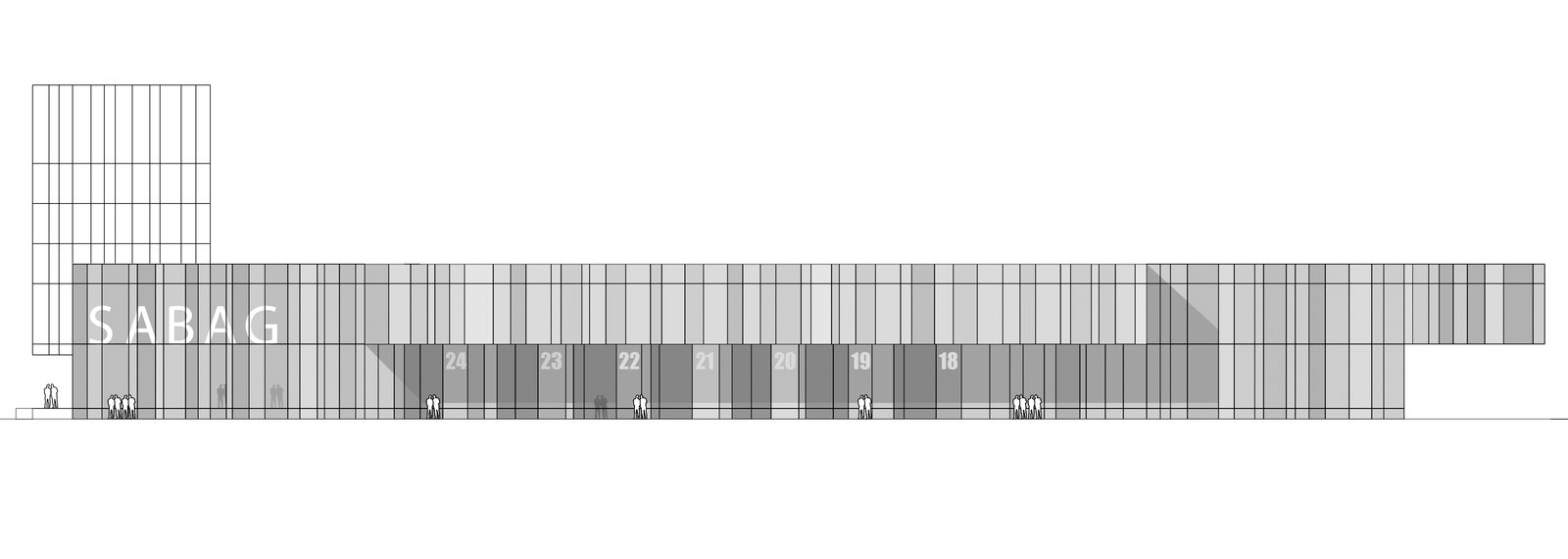 mlzd sabag Neubau Sabag AG Biel Ansicht