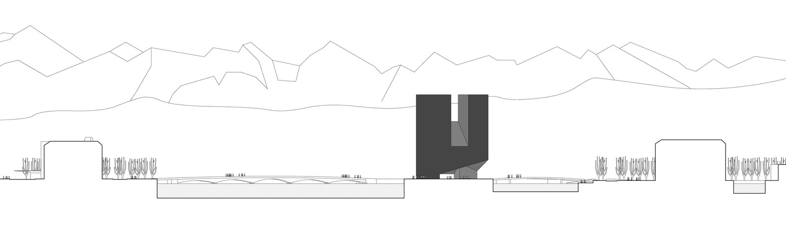 mlzd sbz Studie Buerkliplatz Nordfassade
