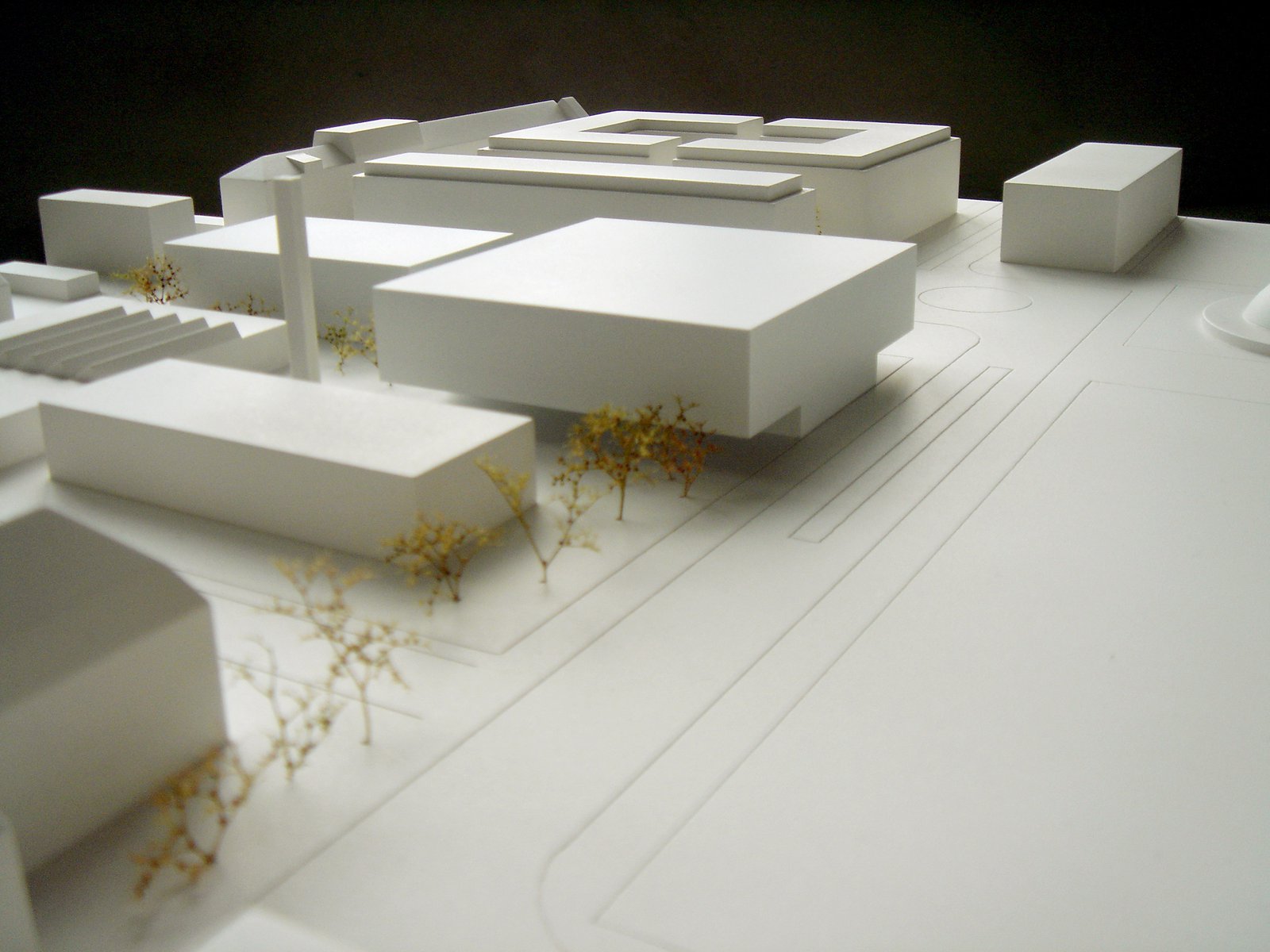 mlzd shb Wettbewerb Sporthalle Biel Modell