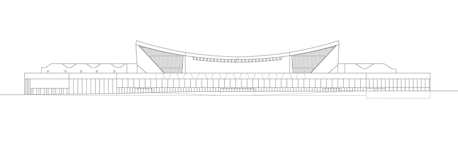 mlzd sjb Wettbewerb St.Jakobshalle Ansicht