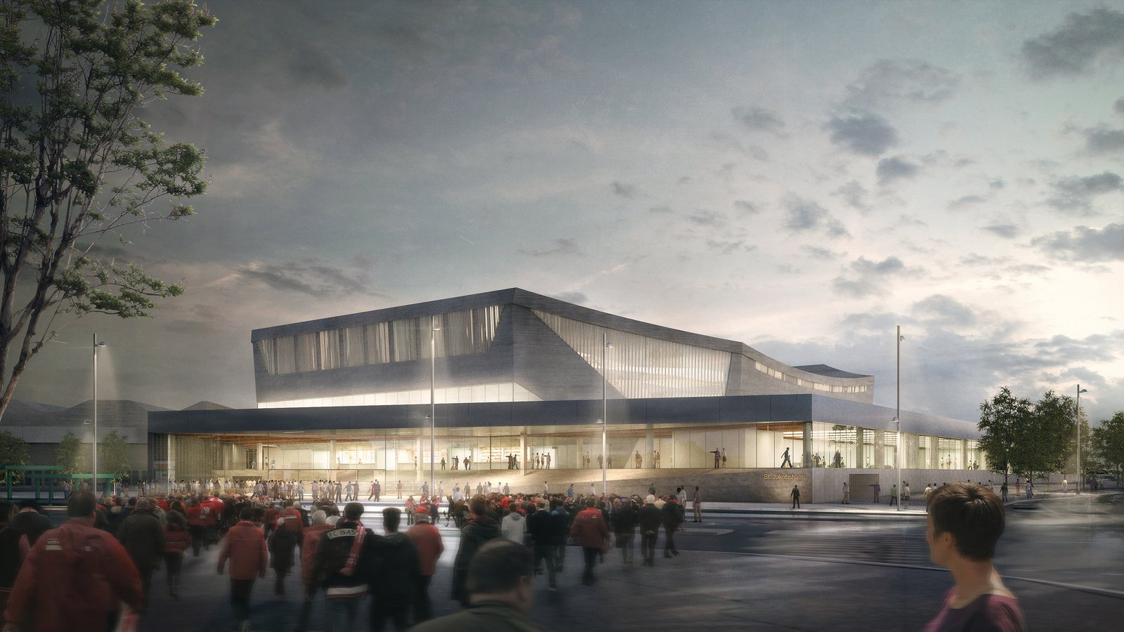 mlzd sjb Wettbewerb St.Jakobshalle aussen