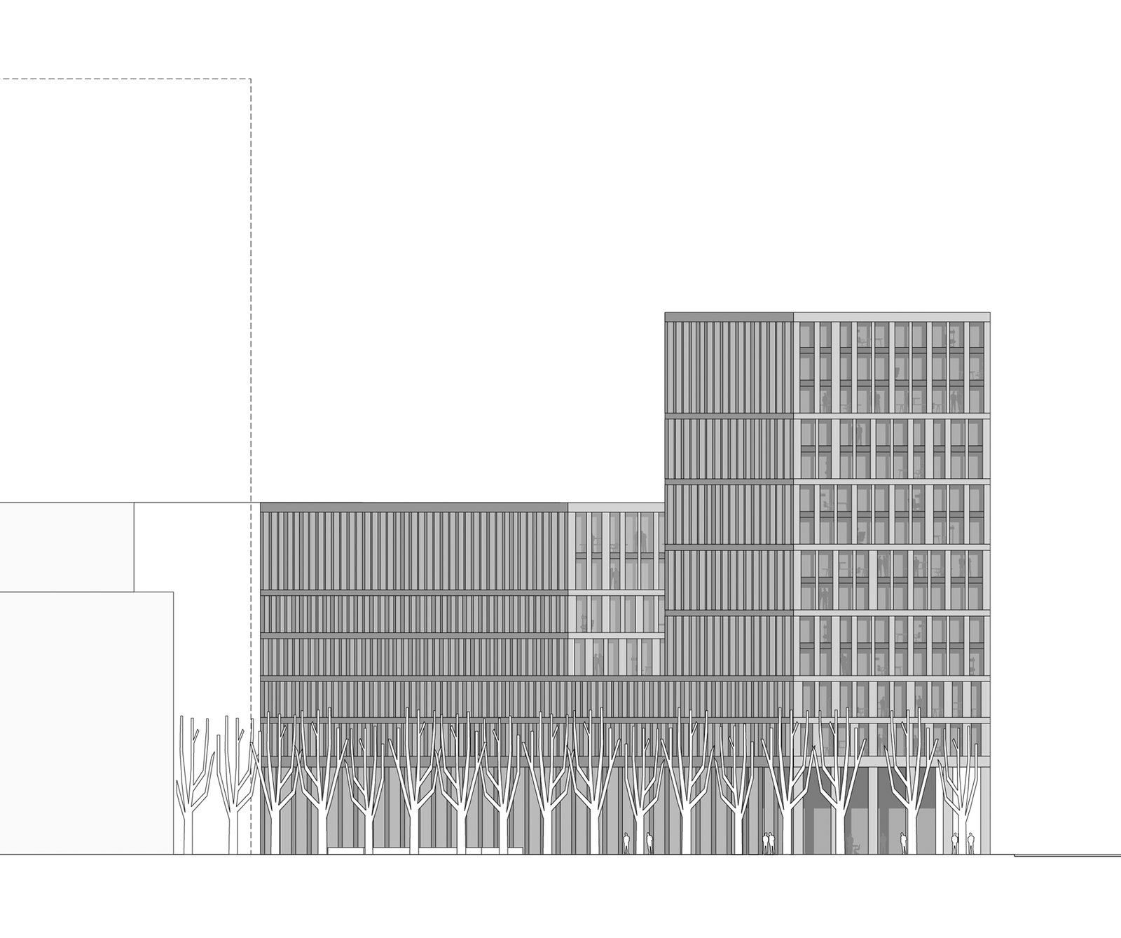 mlzd srhb Stadtraum HB Zürich Fassade
