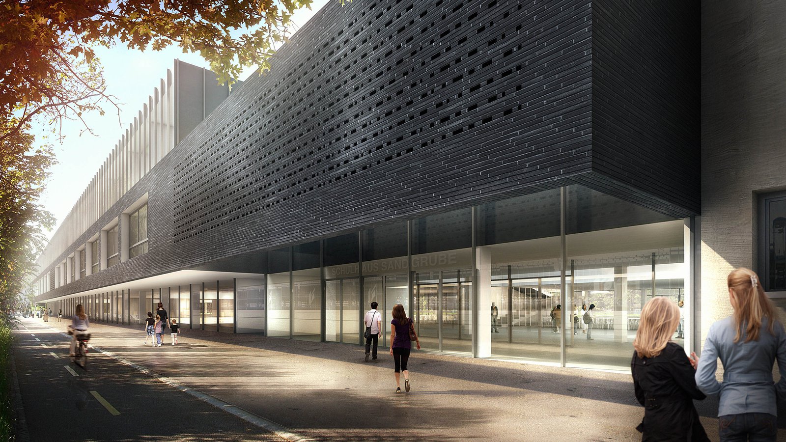 mlzd ssb Sekundarschulhaus Sandgruben aussen