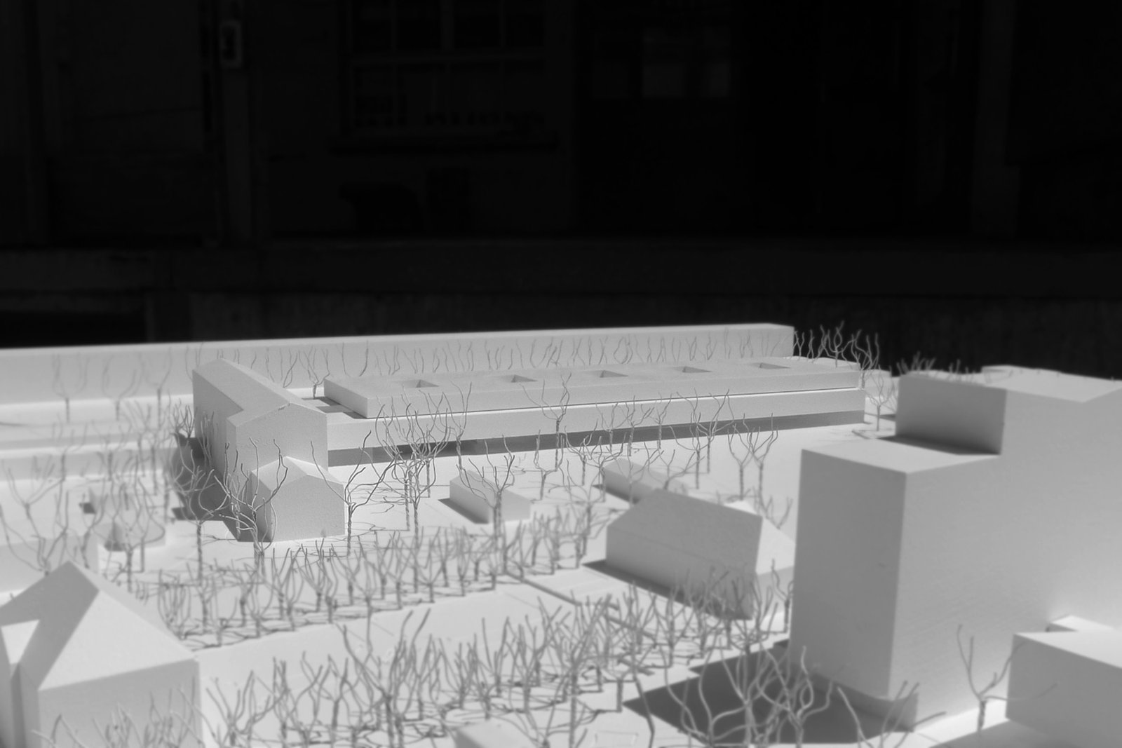 mlzd ssb Sekundarschulhaus Sandgruben Modell