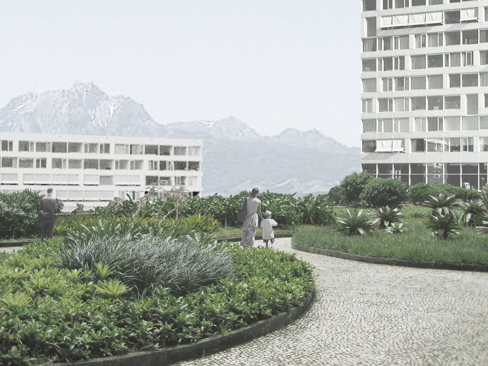 BEBAUUNGSPLAN LANGWEID, Städtebauliche Studie