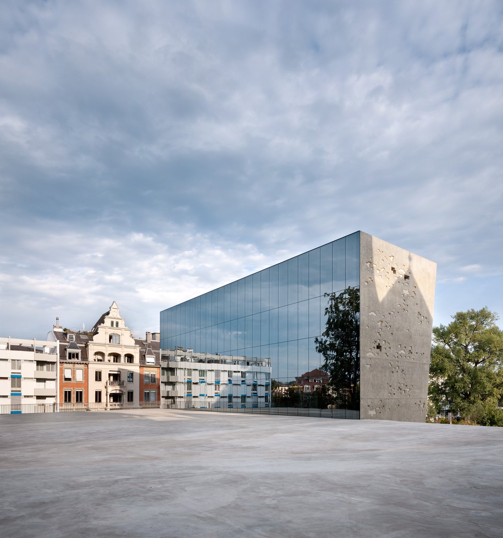 mlzd titan Historisches Museum Fassade
