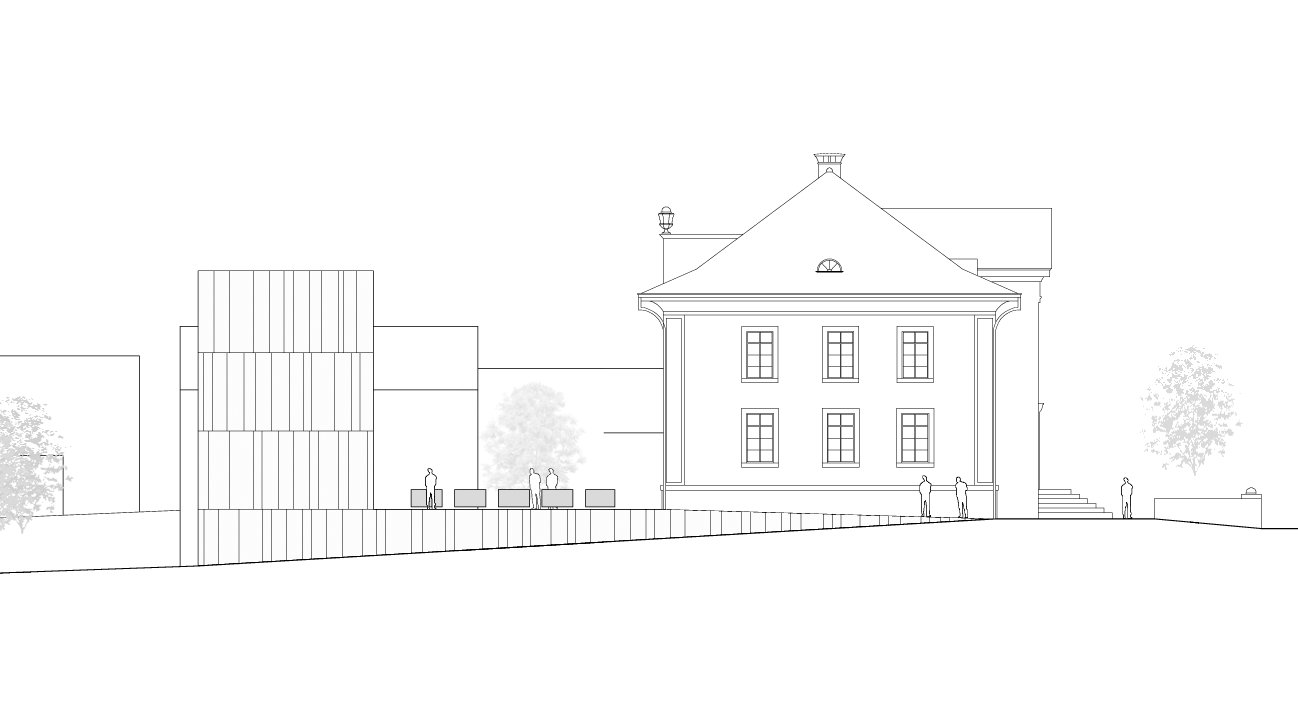 mlzd Tribunal Bezirksgebäude Bülach Ansicht