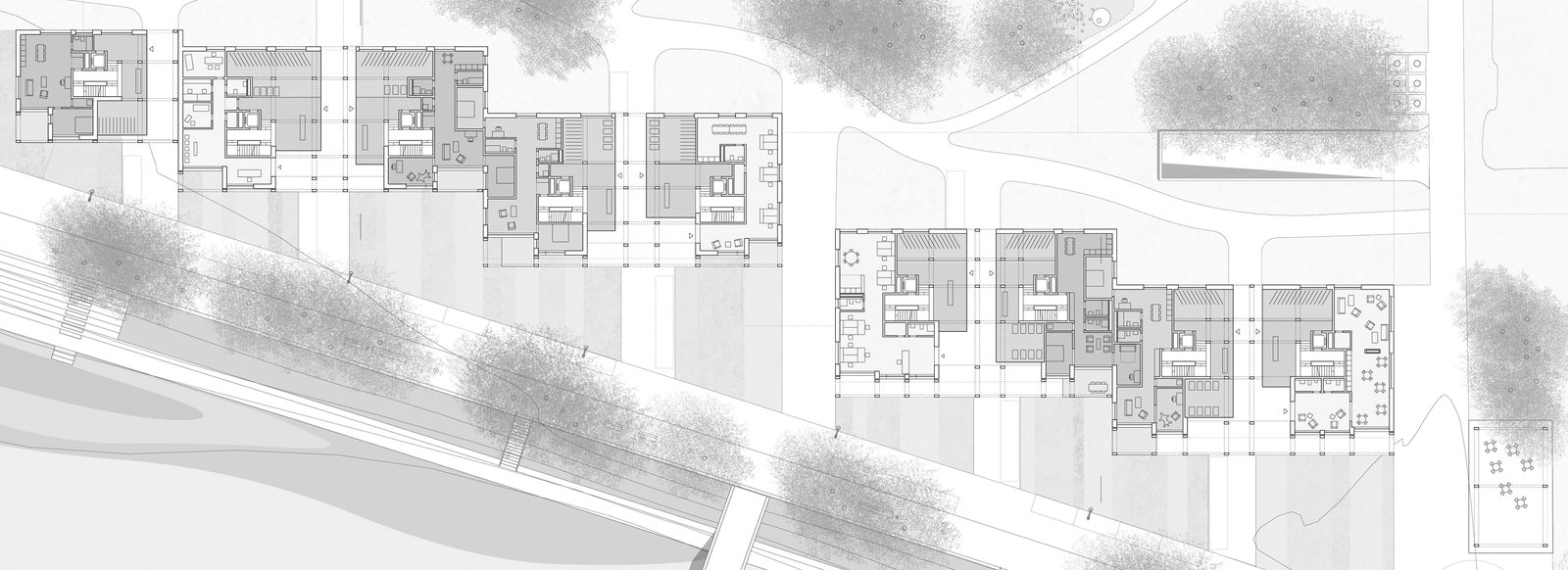 mlzd uwb Überbauung Uferweg Erdgeschoss