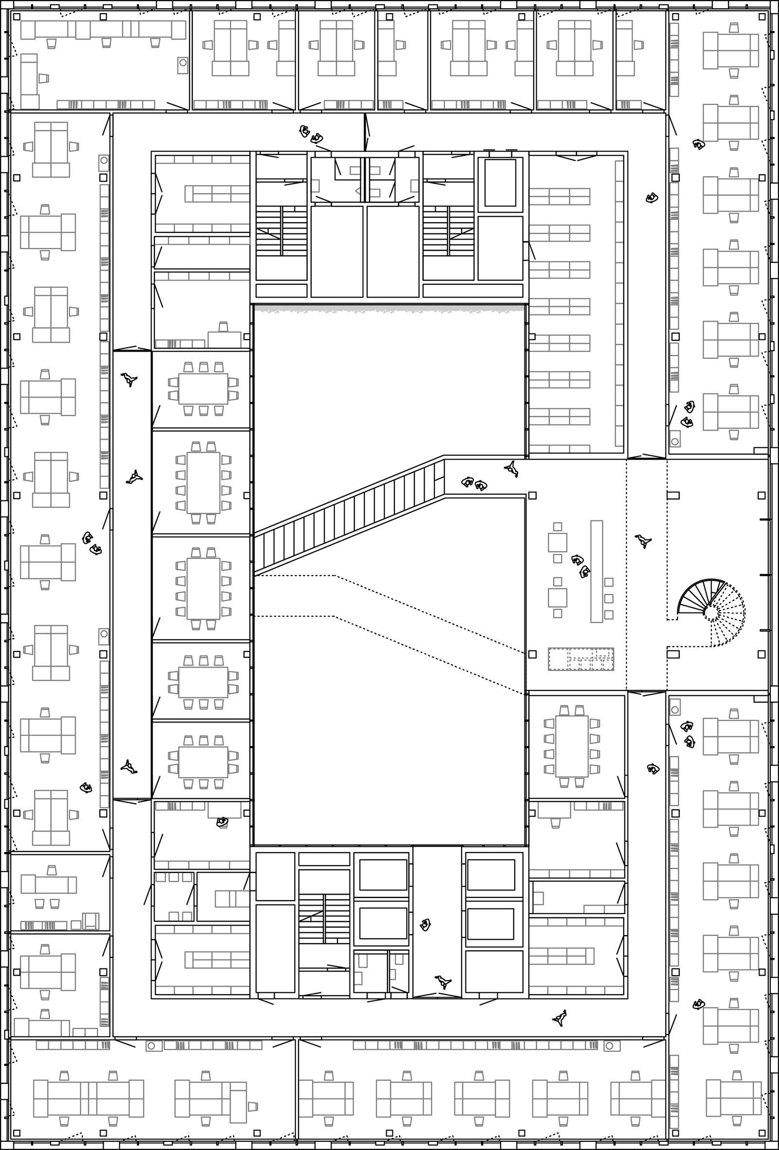 mlzd vmz Verwaltungsgebäude Meilen Obergeschoss