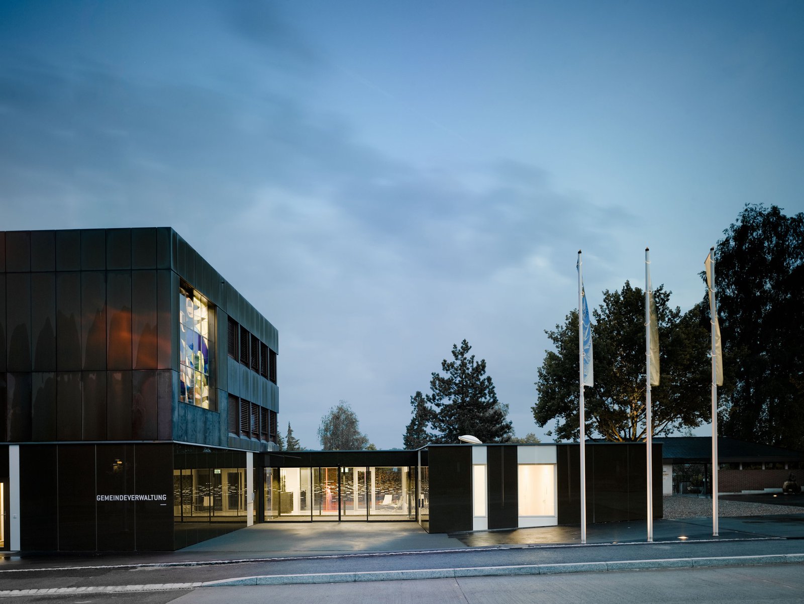 mlzd walon Zentralisation Gemeindeverwaltung Front