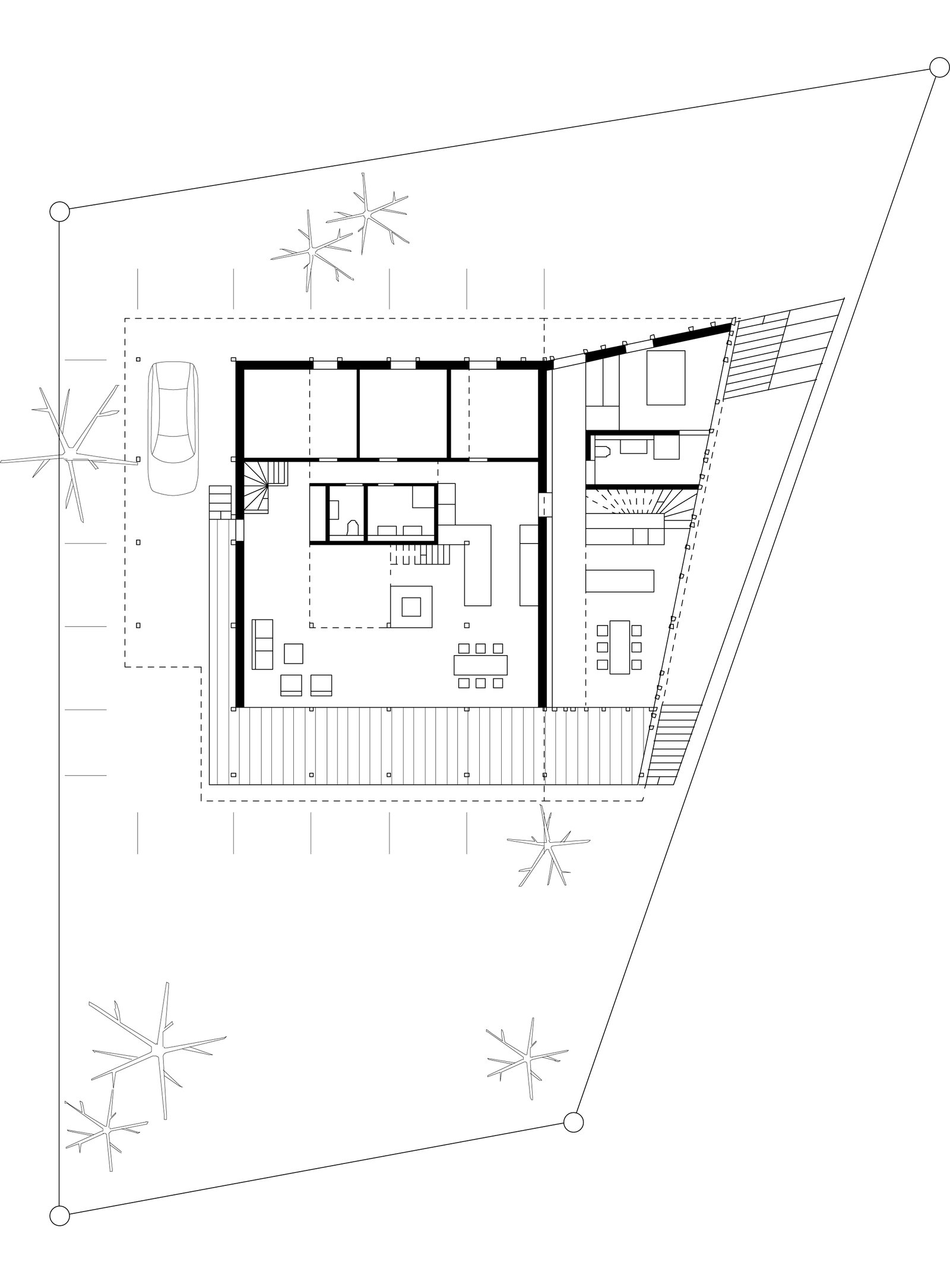mlzd wawaki Erweiterung Haus Walser Erdgeschoss