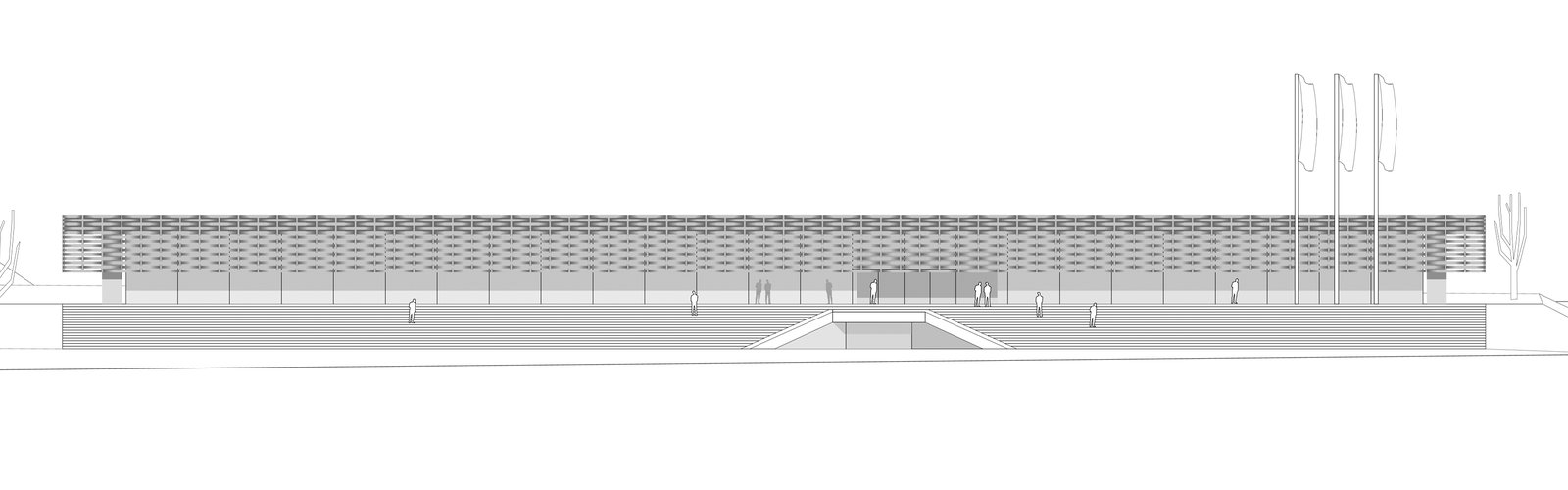 mlzd weiss Sporthalle Weissenstein Ansicht