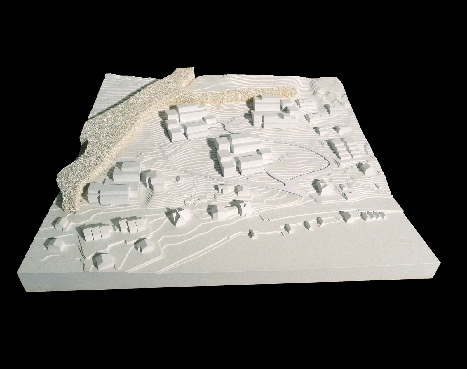 mlzd wlo Wohnüberbauung Lutisbach Modell