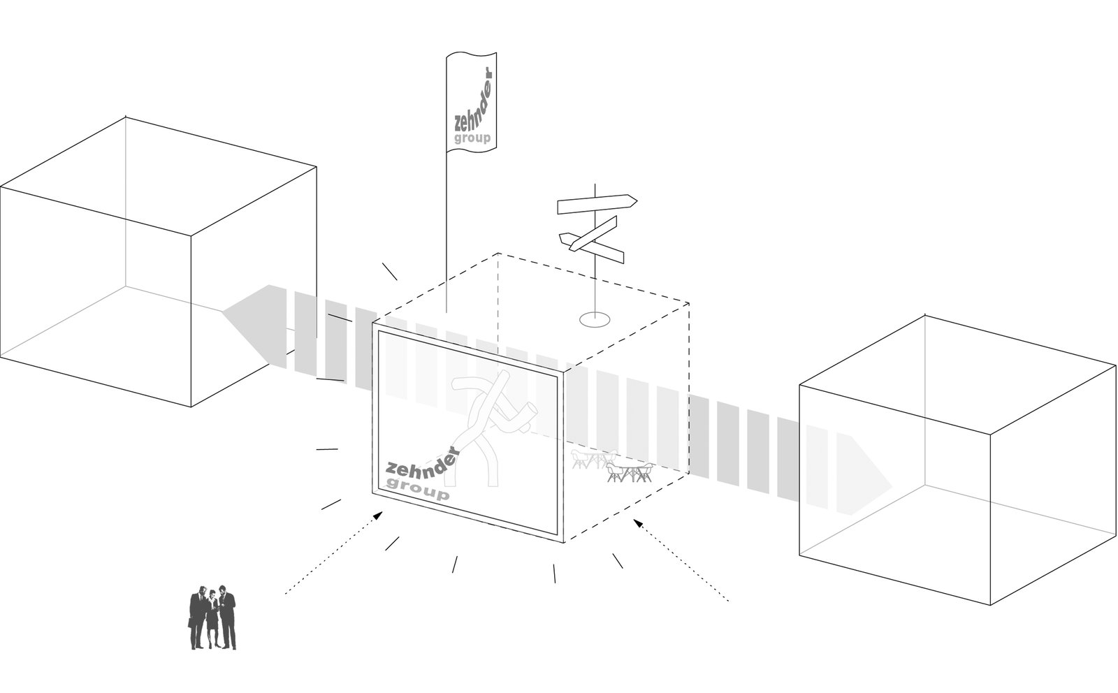 mlzd zgg Schulungshaus Zehnder Group Konzept