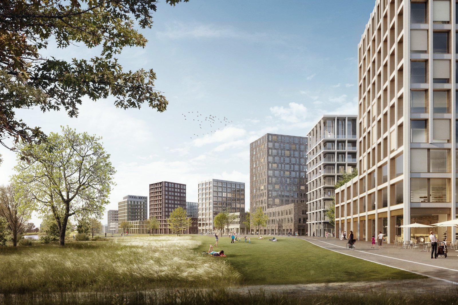 mlzd zug Lorzenallmend Studienauftrag aussen