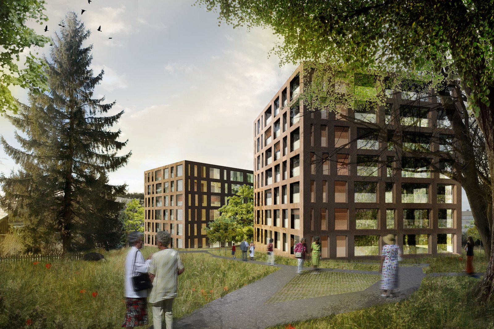 mlzd zum Seniorenzentrum Zumikon aussen