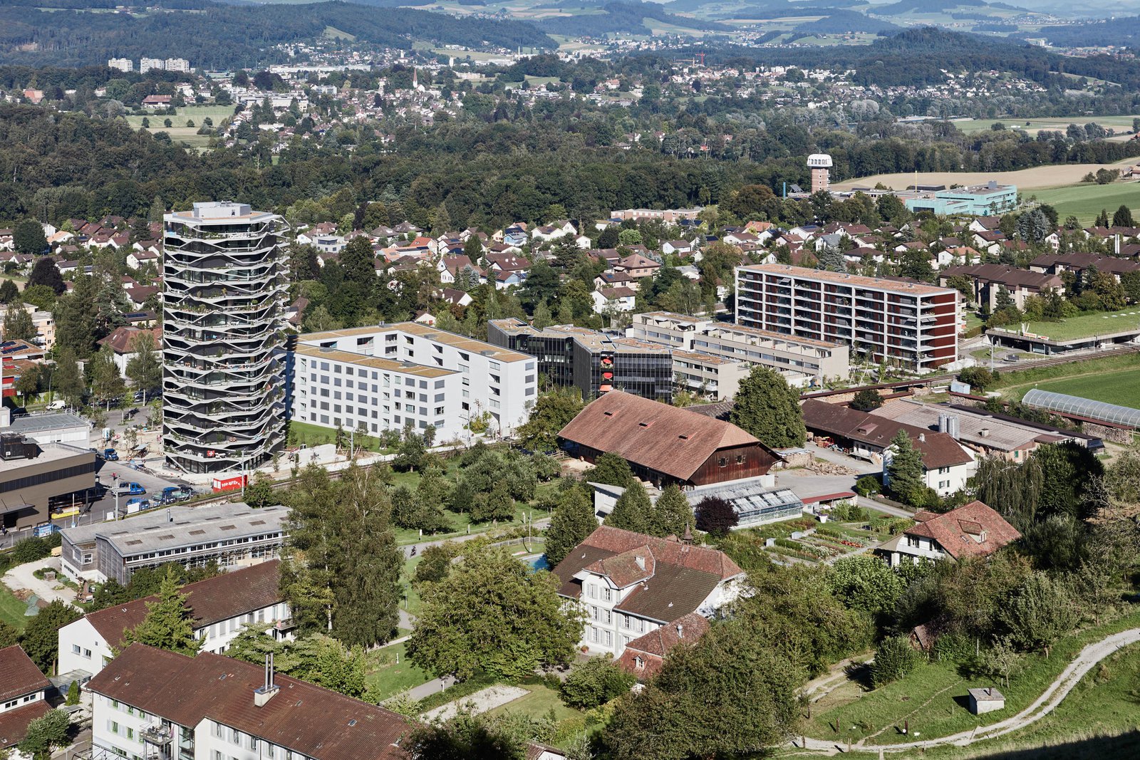 mlzd koeniz Wohnüberbauung Aussen