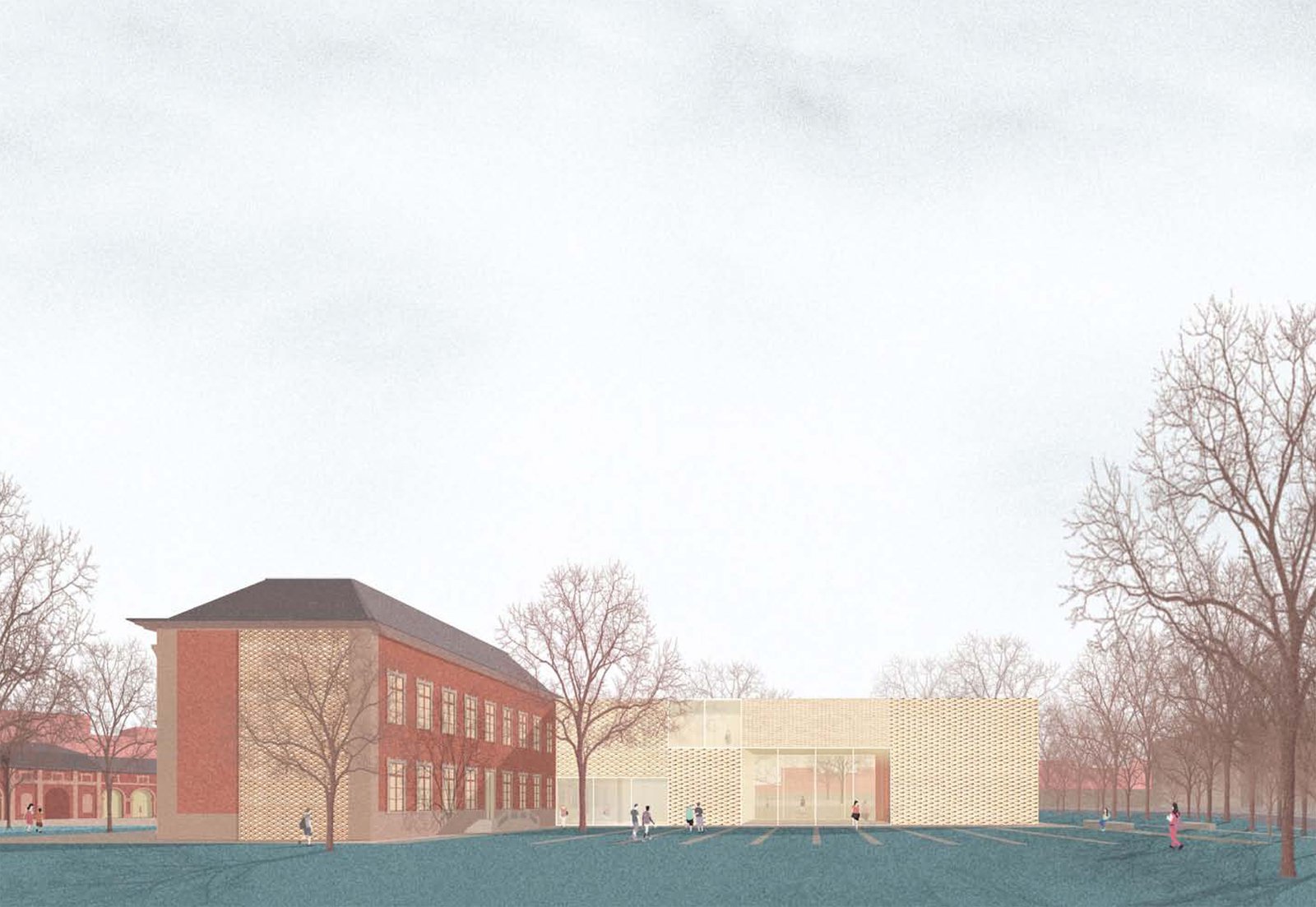 mlzd afb Wettbewerb Abbaye de Forest Annex